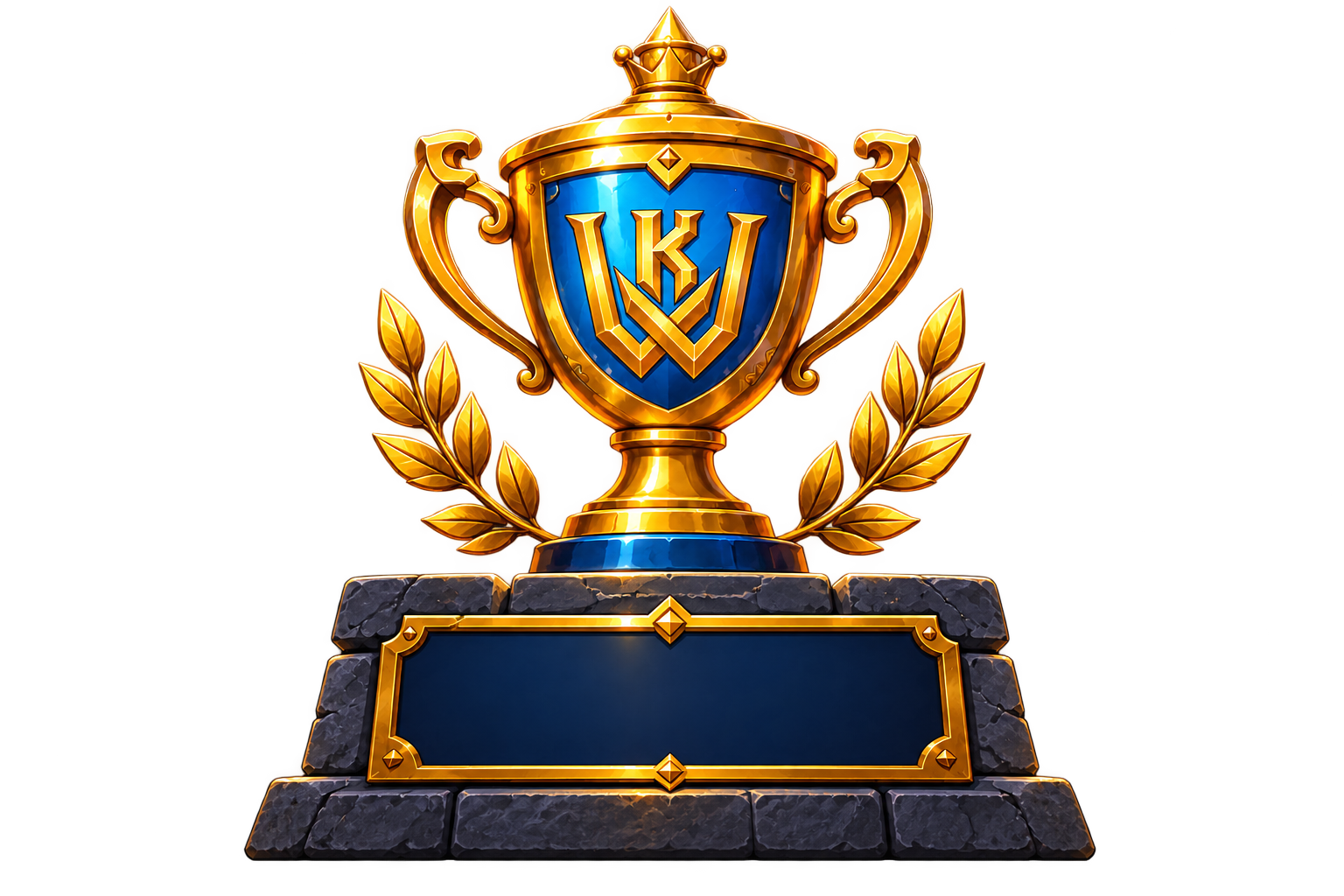 WELKINGS trophy bearing our WELCOIN emblem